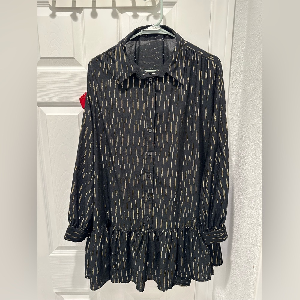 ZARA black dress